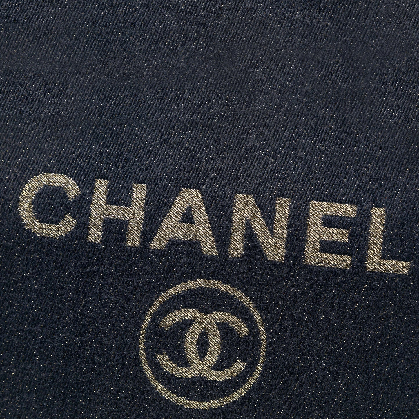 Blue Chanel Medium Denim Deauville O Case Clutch
