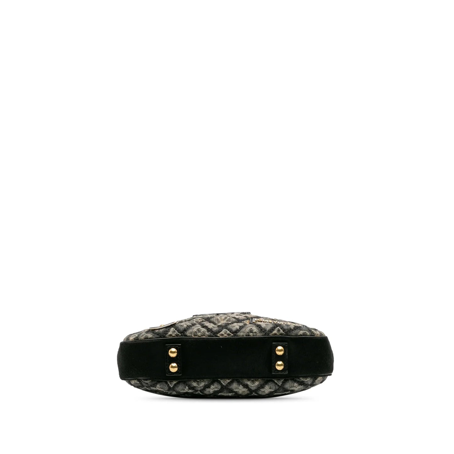 Gray Louis Vuitton Quilted Monogram Denim M tte Shoulder Bag