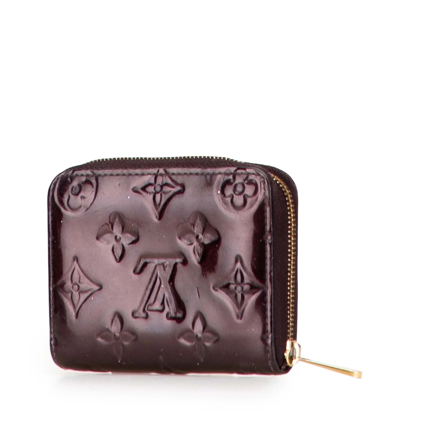 Purple Louis Vuitton Monogram Vernis Zippy Coin Purse