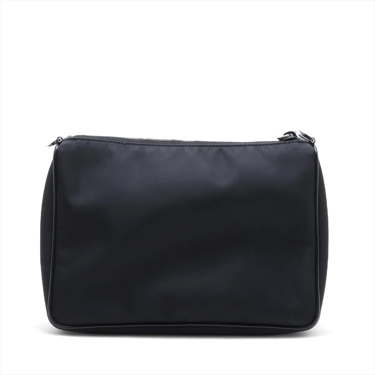 Prada Black Re-Nylon and Saffiano Leather Shoulder Bag [Clearance Sale]