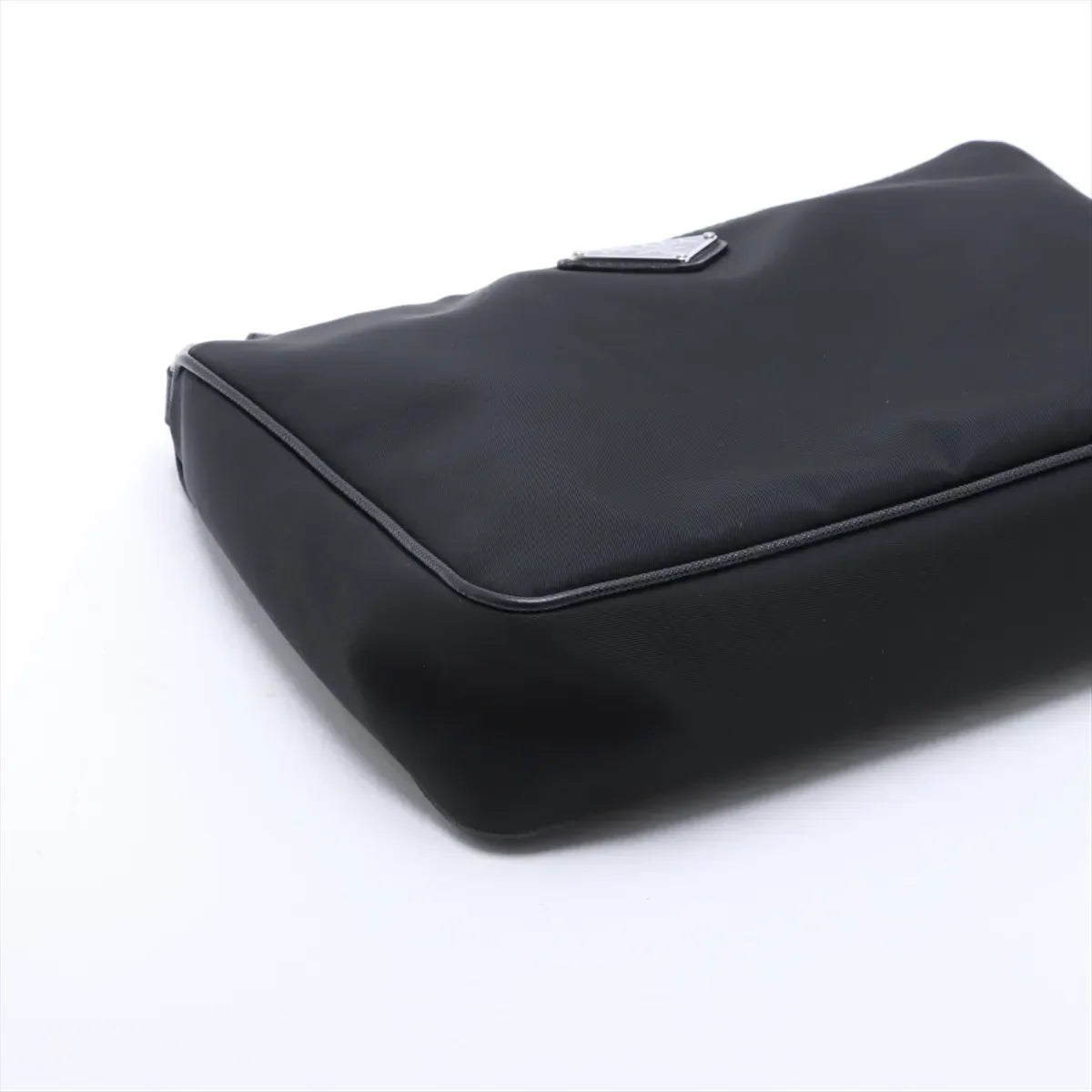 Prada Black Re-Nylon and Saffiano Leather Shoulder Bag [Clearance Sale]