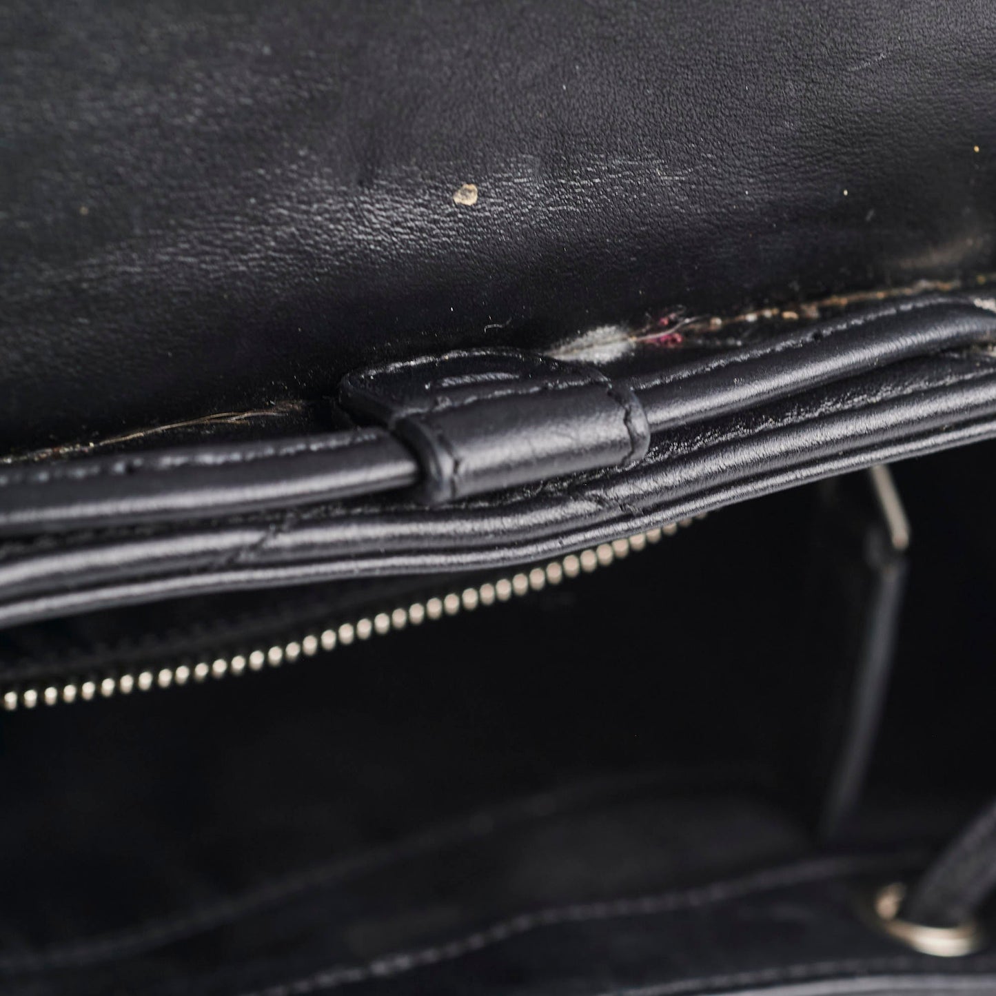 Saint Laurent Lou Small Black Backpack