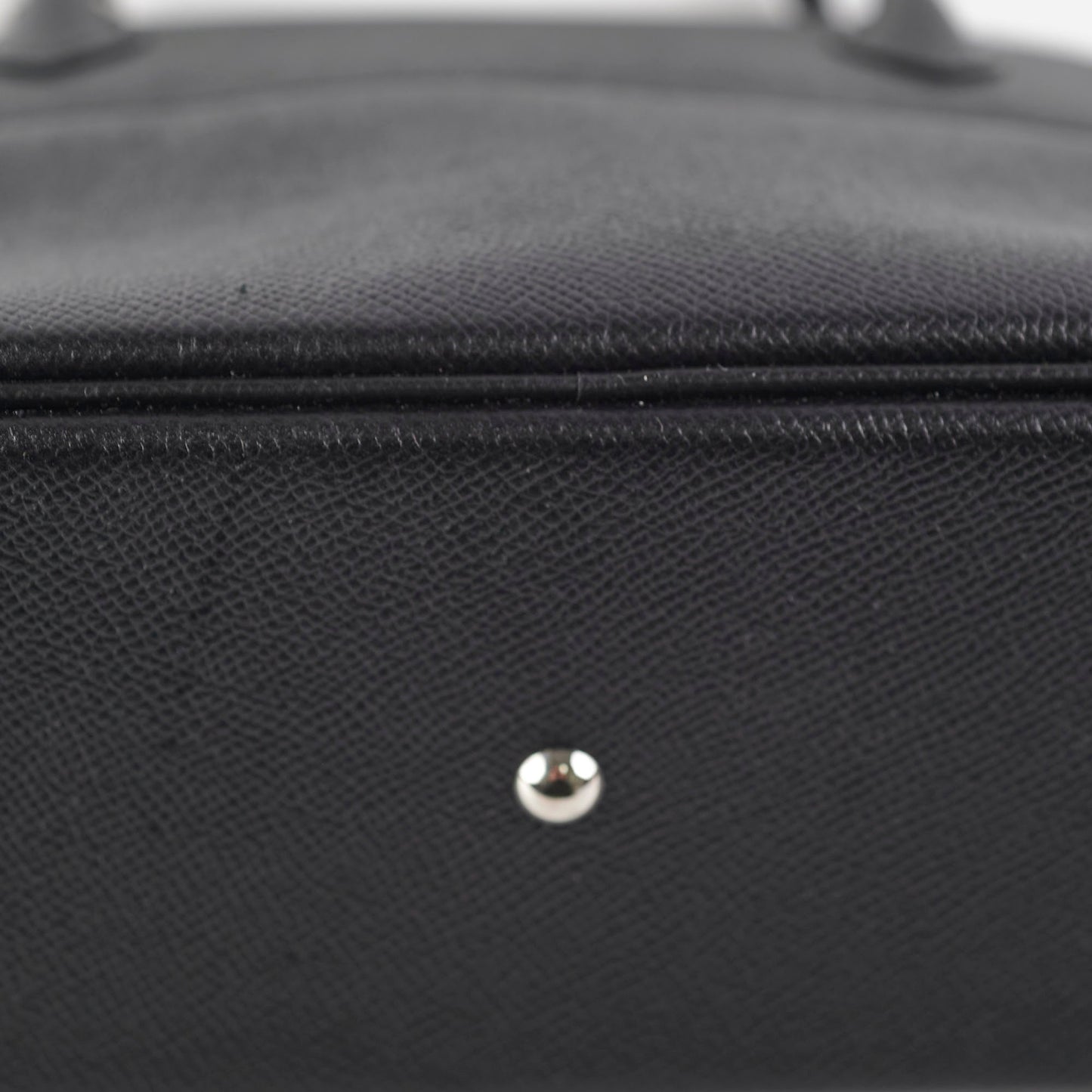 Hermes 27 Bolide Epsom Black X Stamp