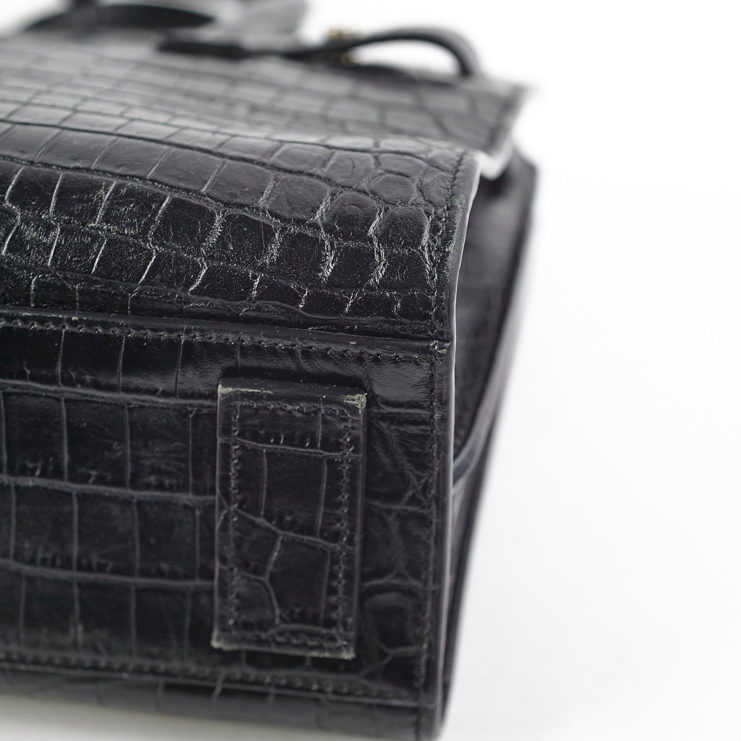 Saint Laurent Nano Sac De Jour Embossed Black