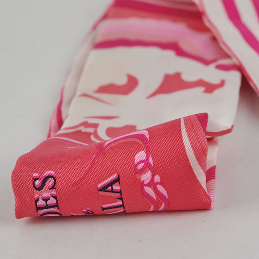 Hermes Twilly Pink/White