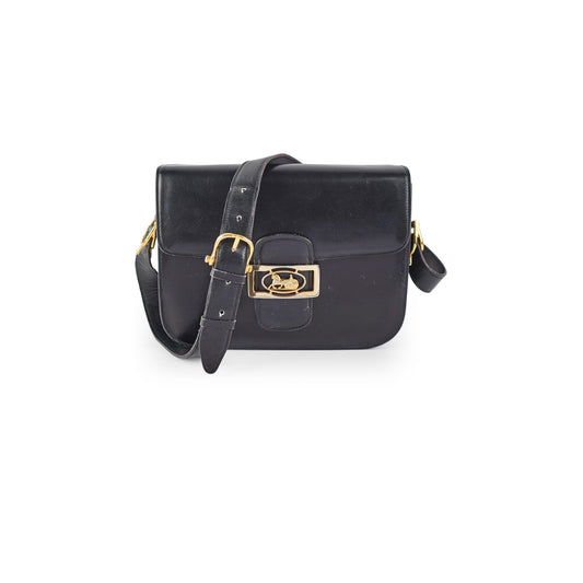 Luxury CELINE   Horse Carriage Bag Black