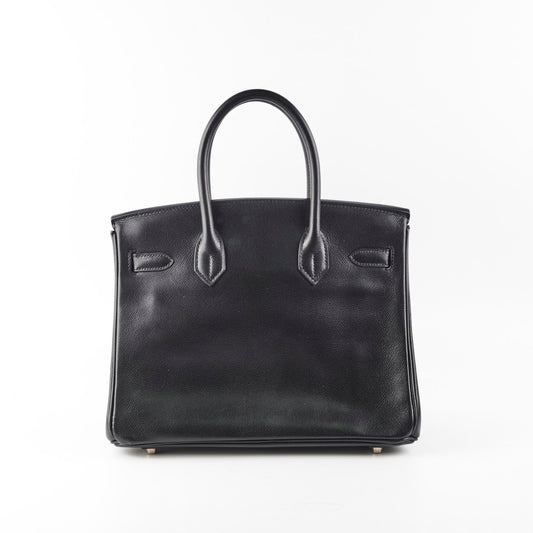Hermes Birkin 30 Noir Epsom - Square G (2003)