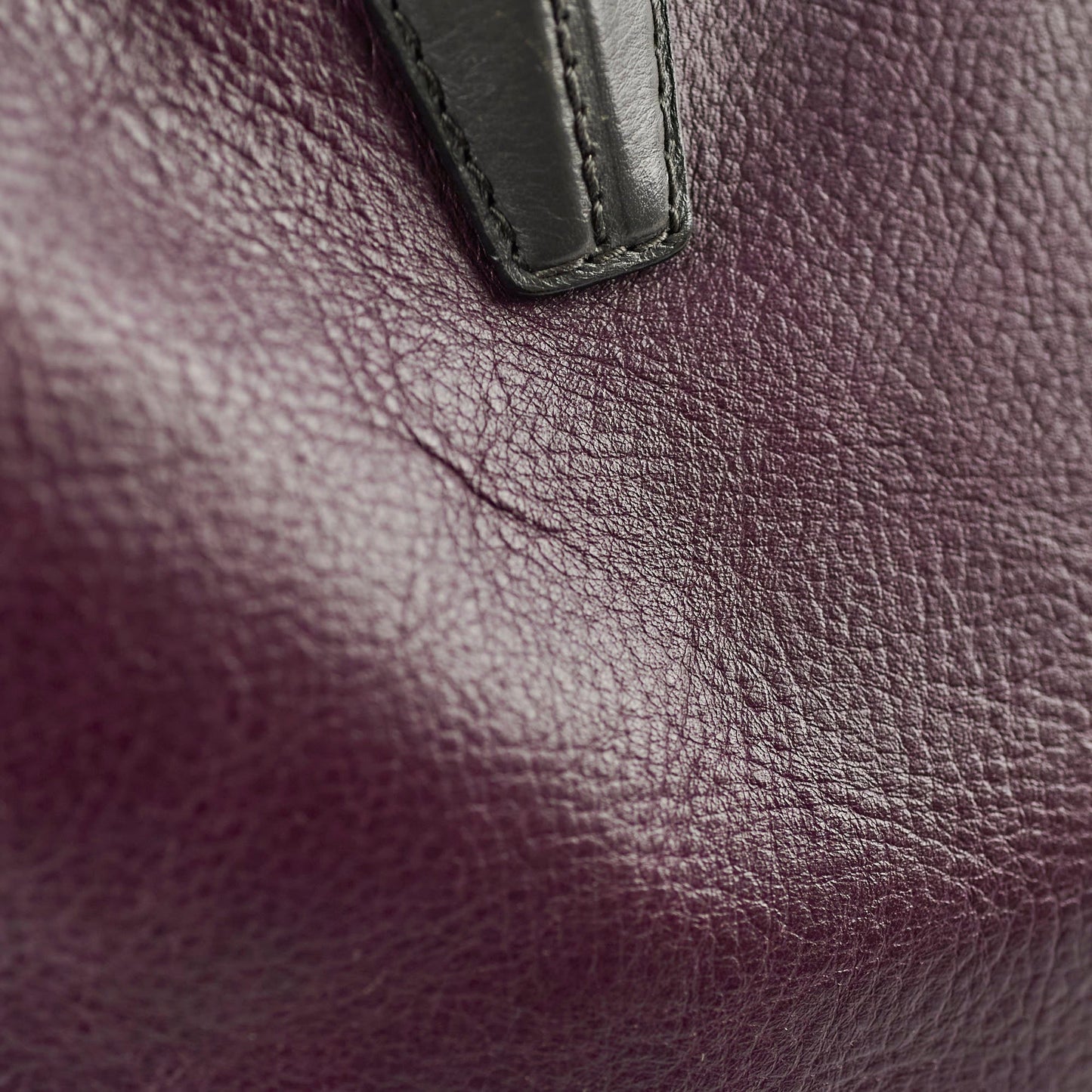 Saint Laurent M  Two Cabas Color Leather Tote Bag