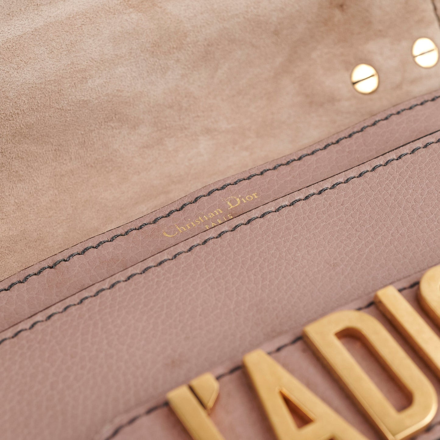 Christian Dior J'adior Medium Dusty Pink Flap Bag