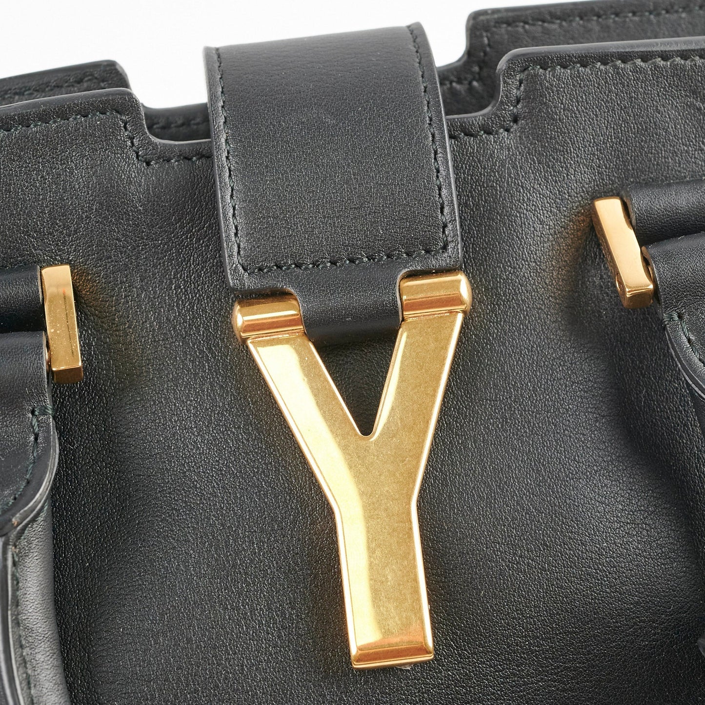 Saint Laurent Small Classis Y Cabas Bag Black