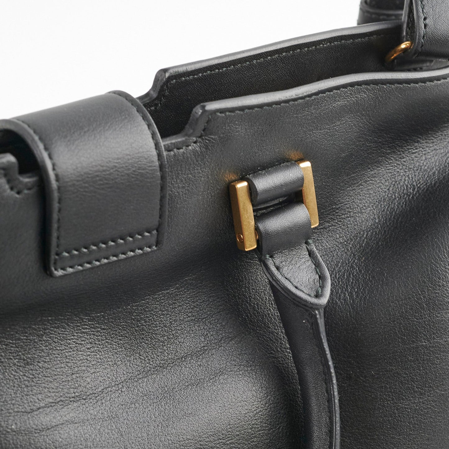 Saint Laurent Small Classis Y Cabas Bag Black