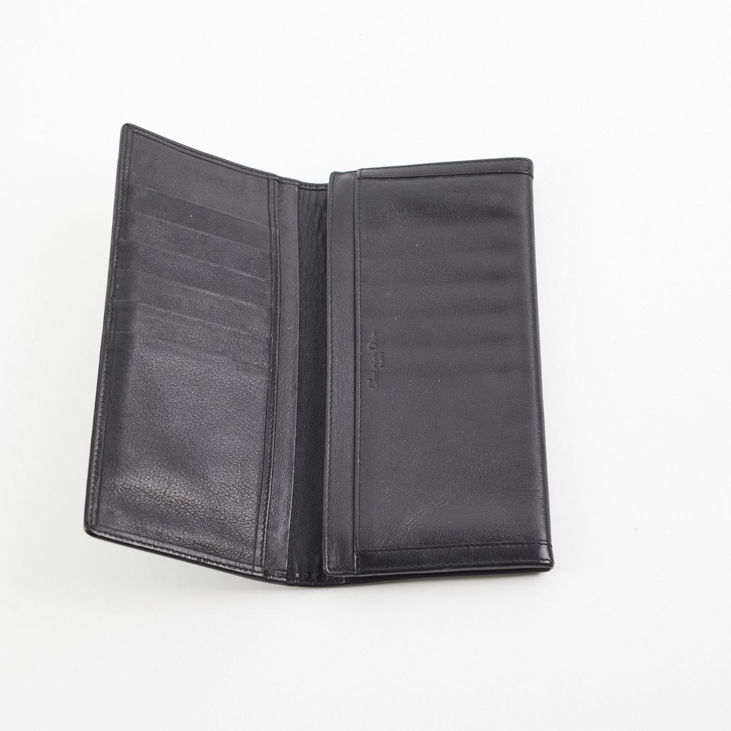 Dior Long Wallet Black