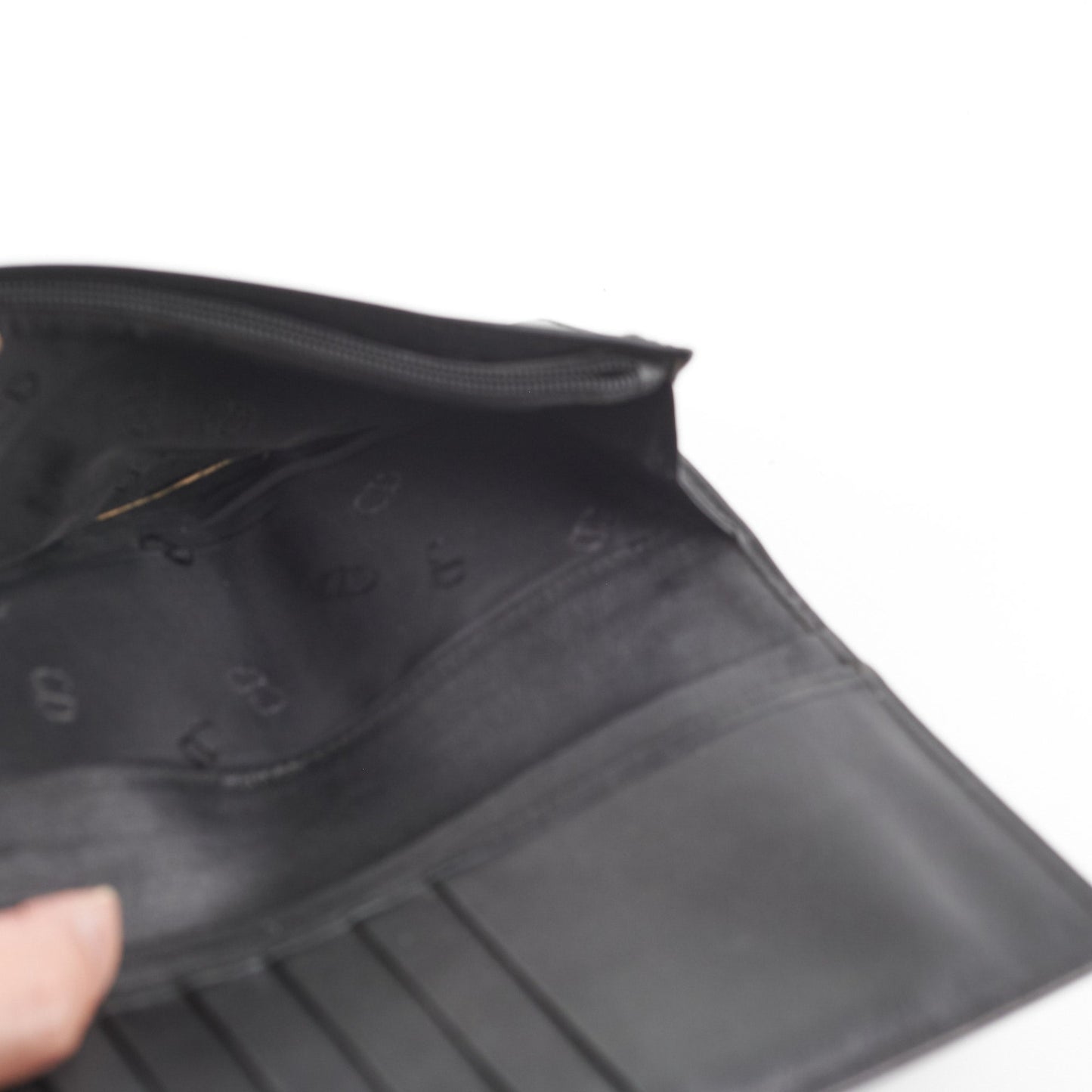 Dior Long Wallet Black