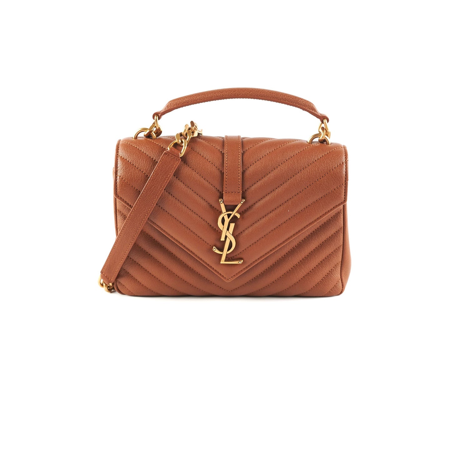 Saint Laurent Medium Tan College