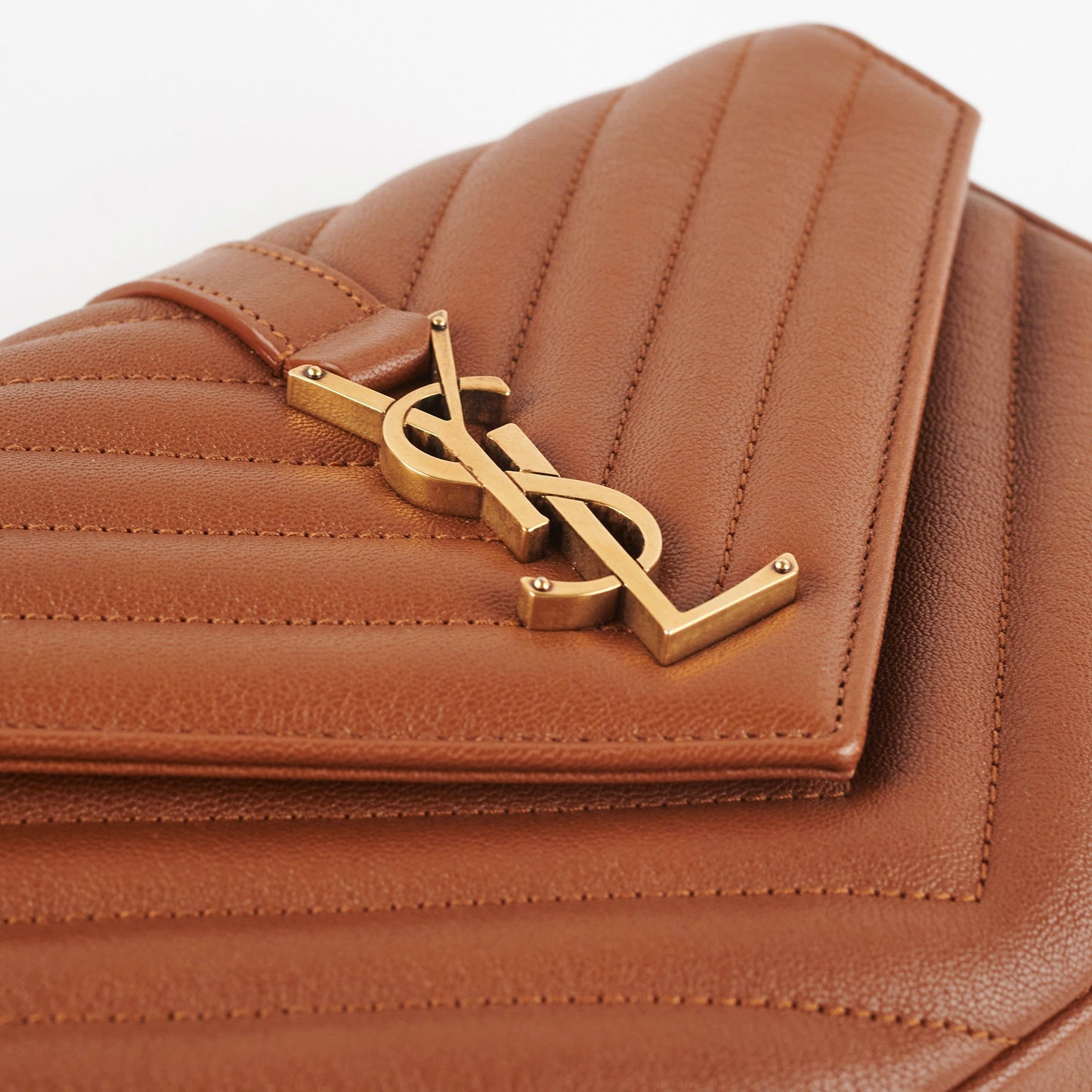 Saint Laurent Medium Tan College