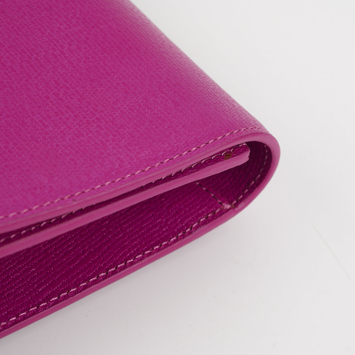 Saint Laurent Y Clutch Fuchsia
