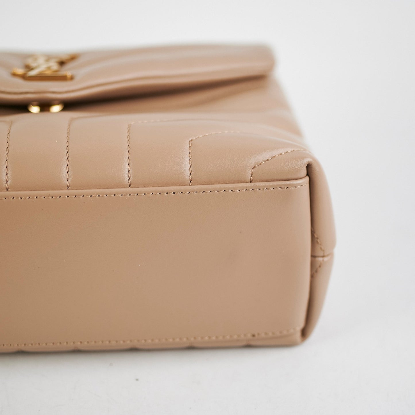 Saint Laurent Small Lou Lou Beige