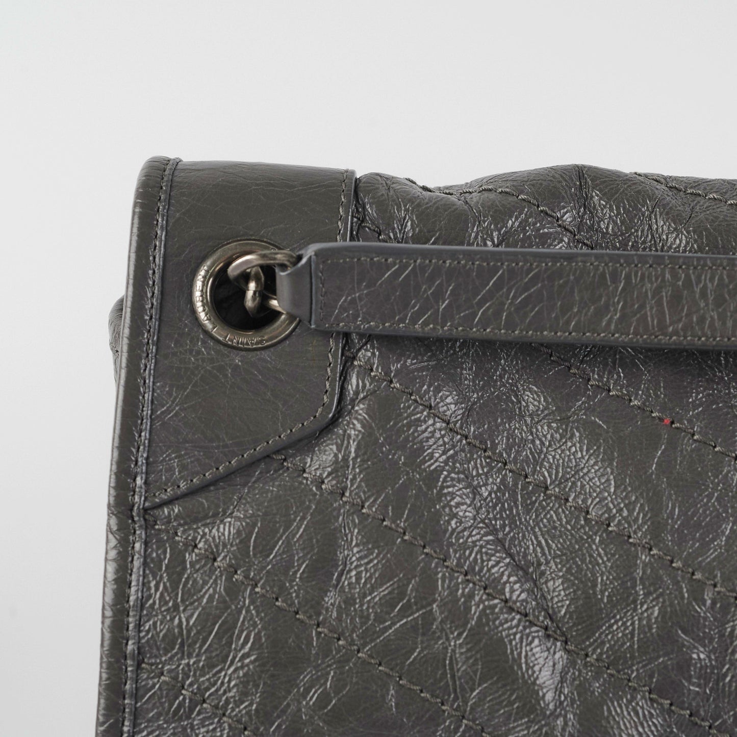 Saint Laurent Large Niki Grey