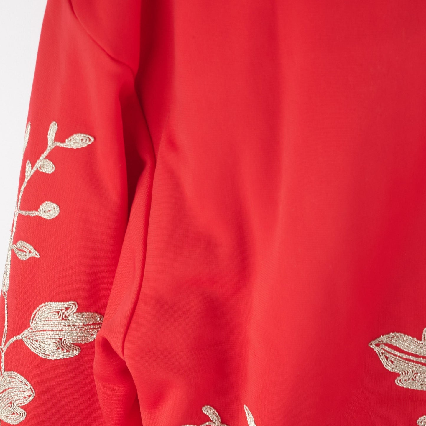 Gucci Floral Embroidery Track Jacket Red