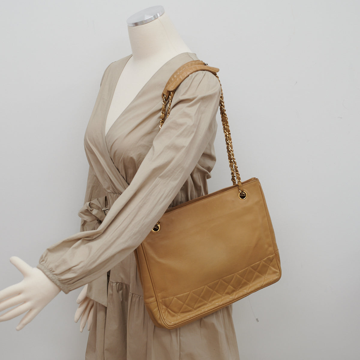 Chanel Beige   Shopper
