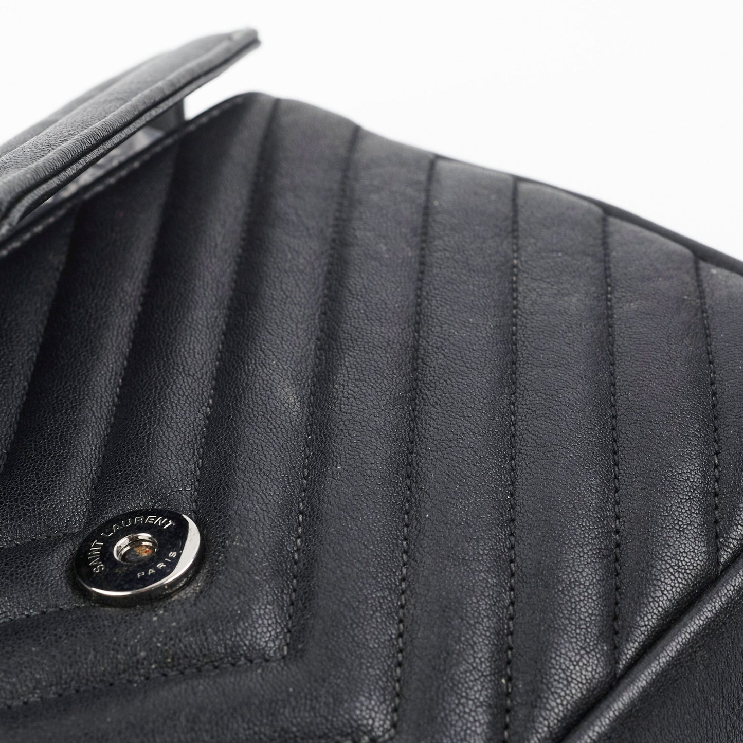Saint Laurent Medium College Bag Black