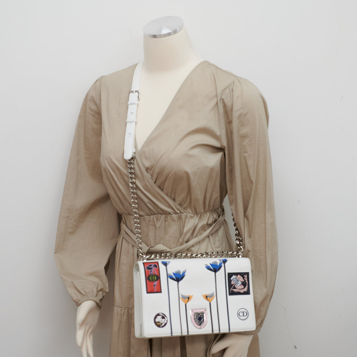 Dior Diorama White Paradise Print