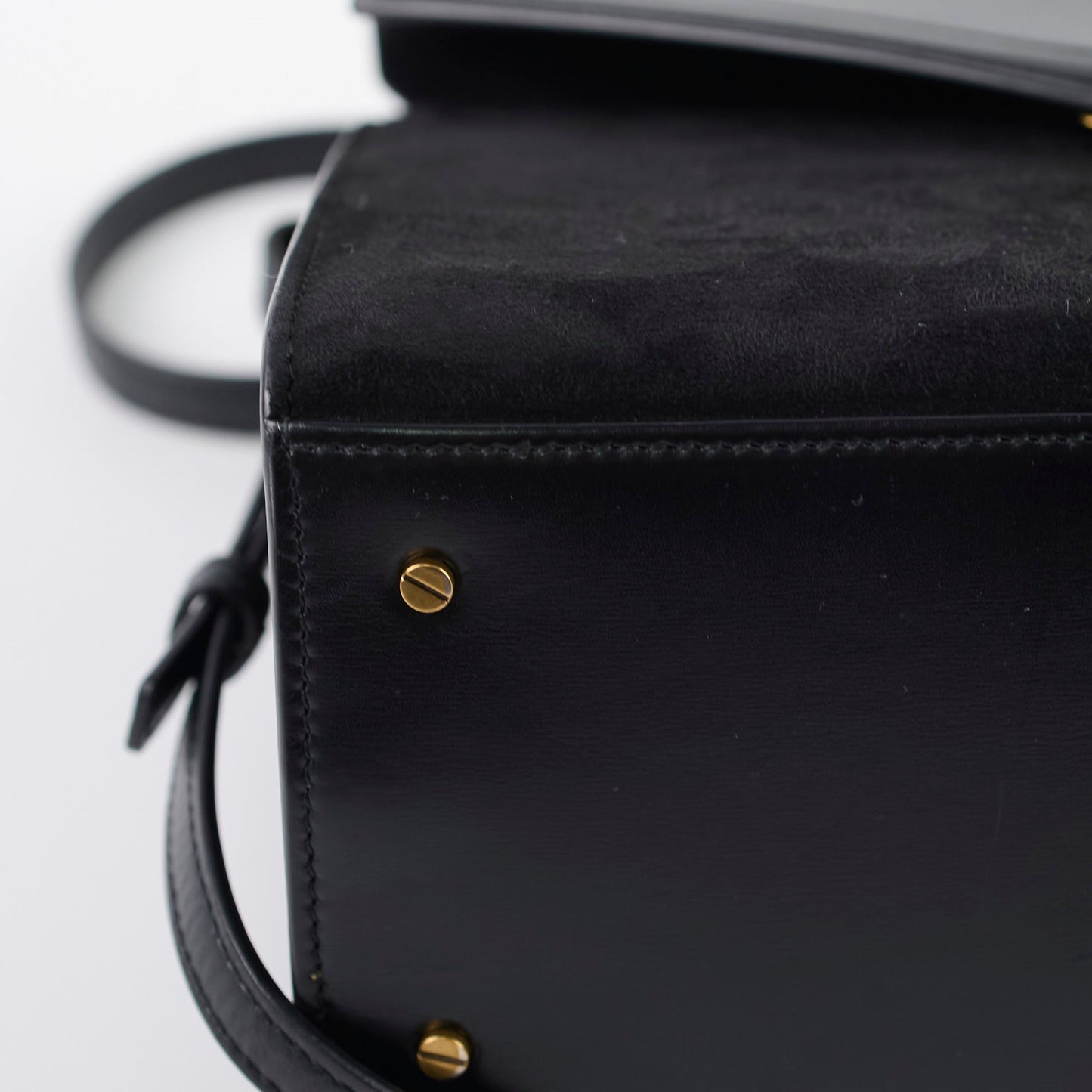 Saint Laurent Medium Cassandra Bag Black