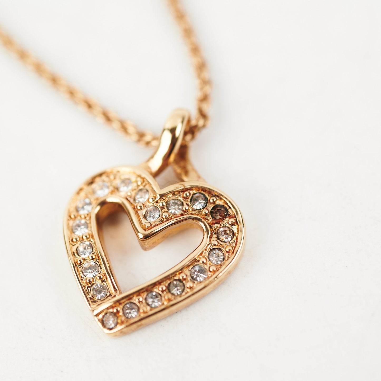 Dior Necklace Heart   (Costume Jewellery)