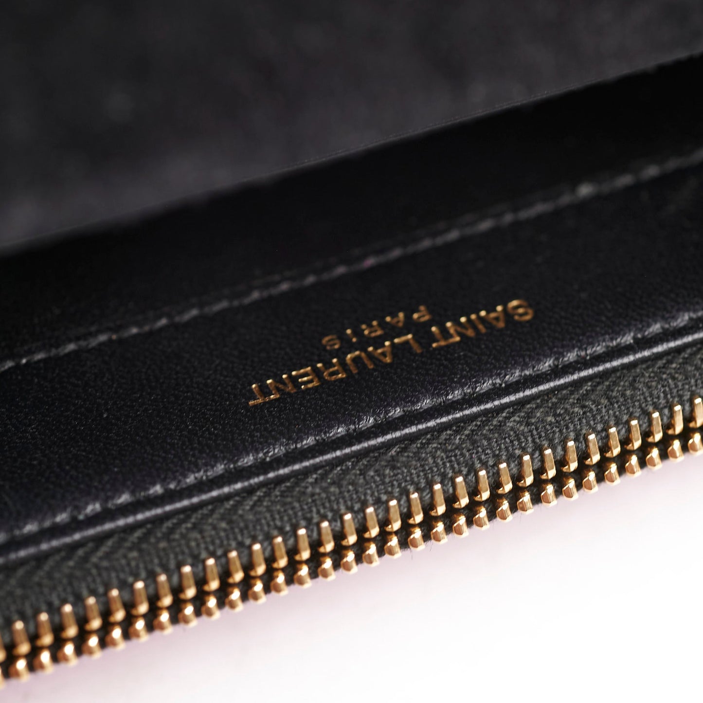 Saint Laurent Envelope Wallet On Chain WOC Metallic Pink