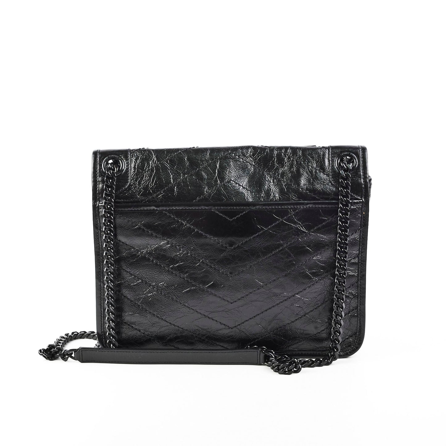Saint Laurent Niki Medium Black   Leather