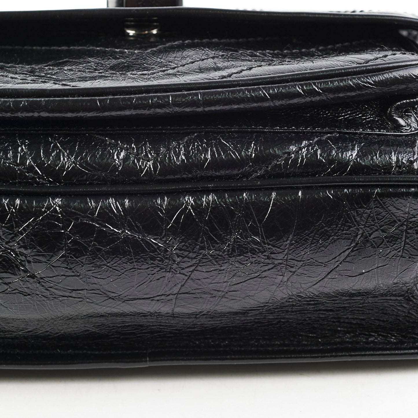 Saint Laurent Niki Medium Black   Leather