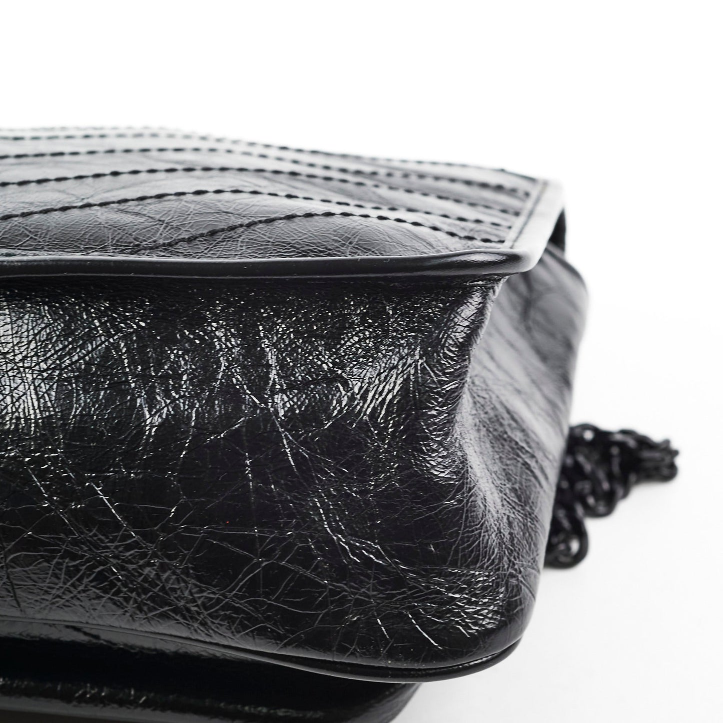 Saint Laurent Niki Medium Black   Leather