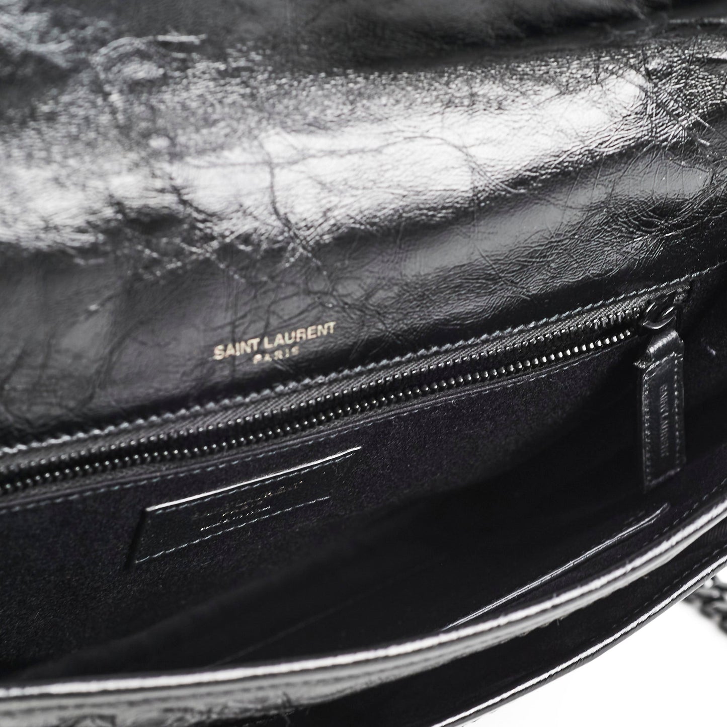 Saint Laurent Niki Medium Black   Leather