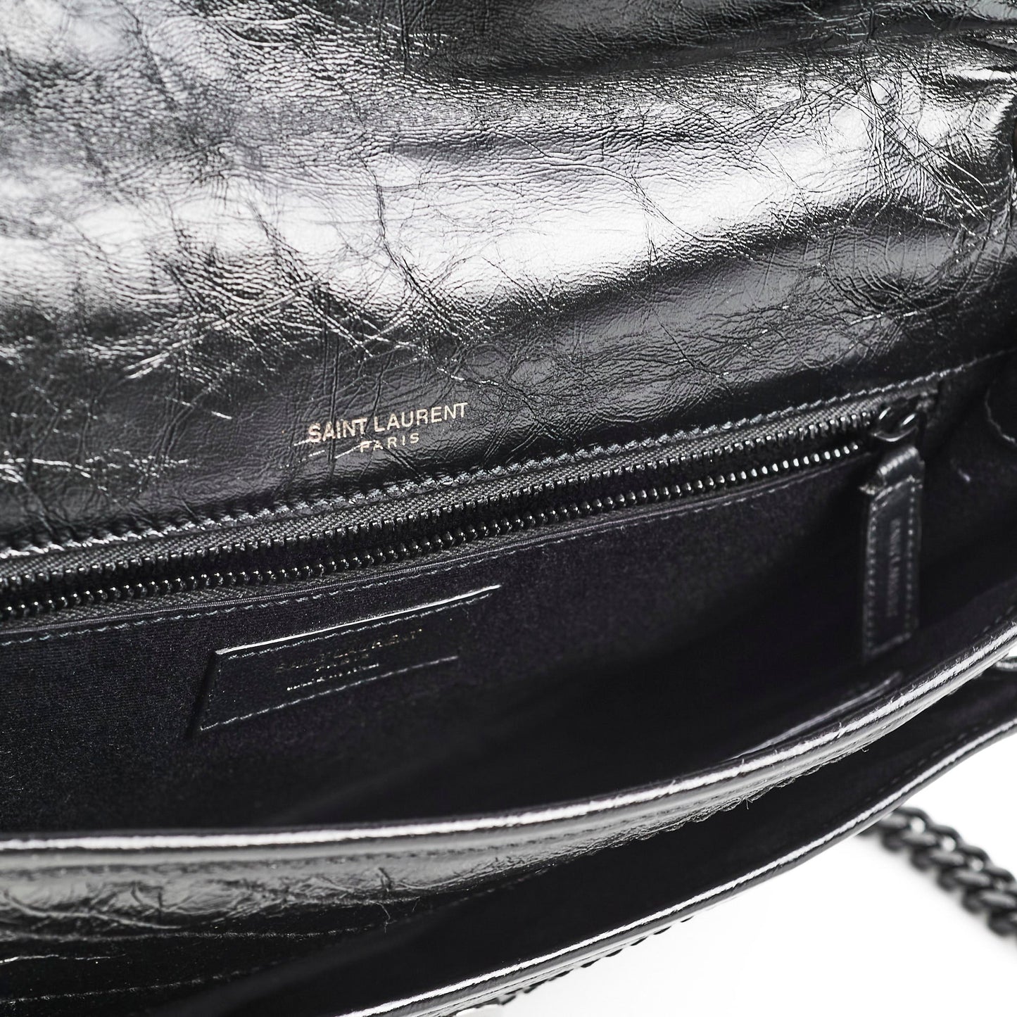 Saint Laurent Niki Medium Black   Leather