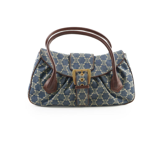 Luxury CELINE   Denim Shoulder Bag
