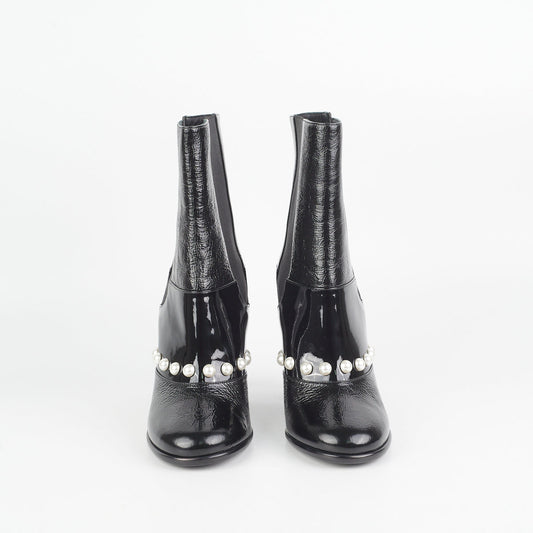 Chanel Ankle Boots Black