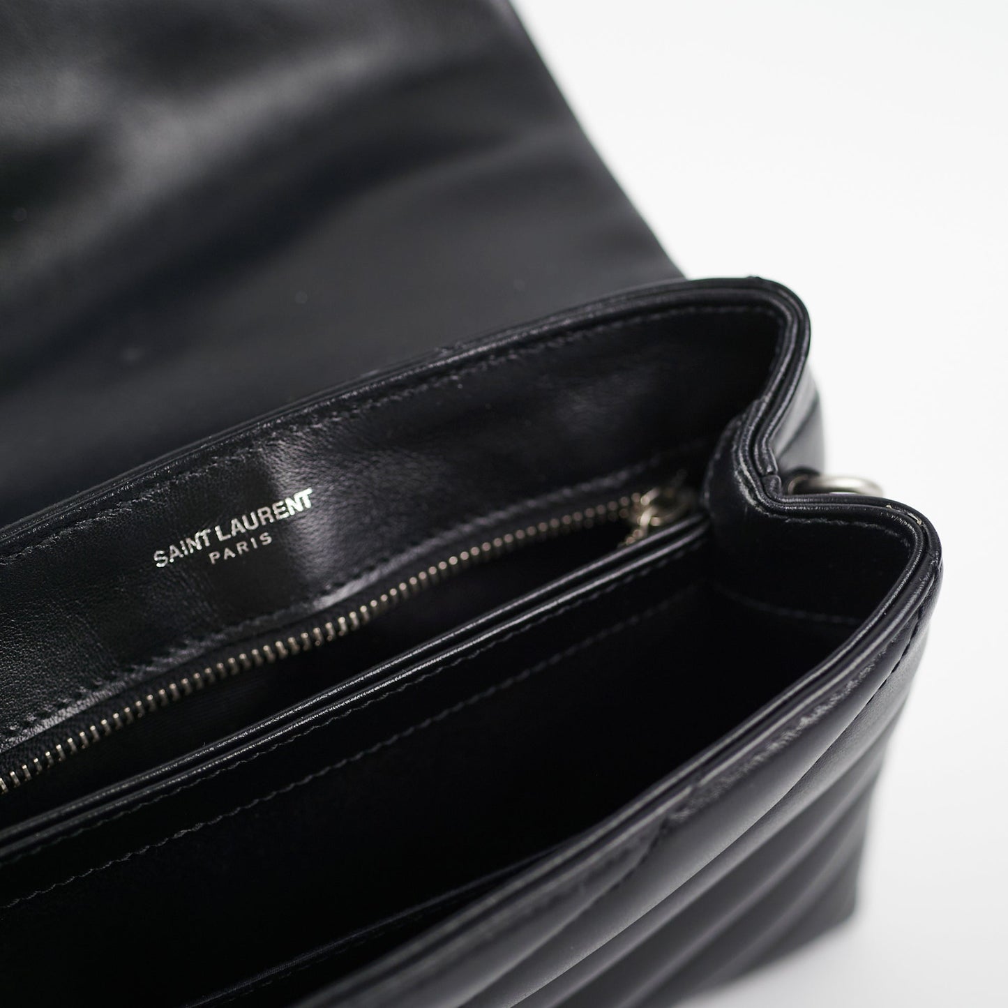 Saint Laurent Toy Lou Lou Crossbody Bag Black