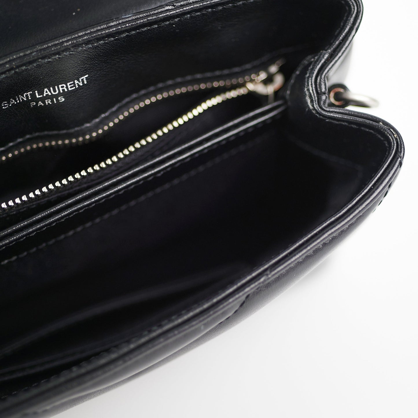 Saint Laurent Toy Lou Lou Crossbody Bag Black
