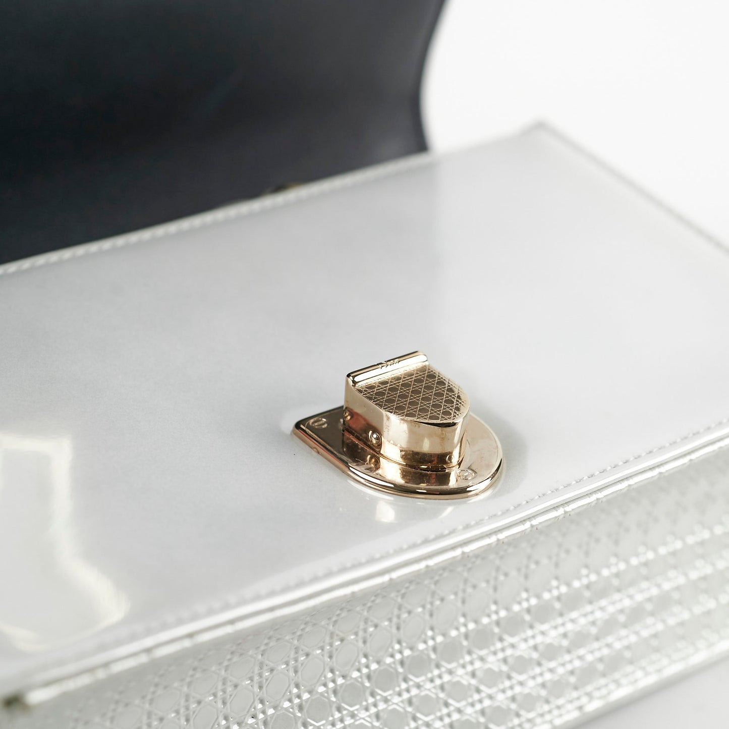 Dior Diorama Small White Pearl