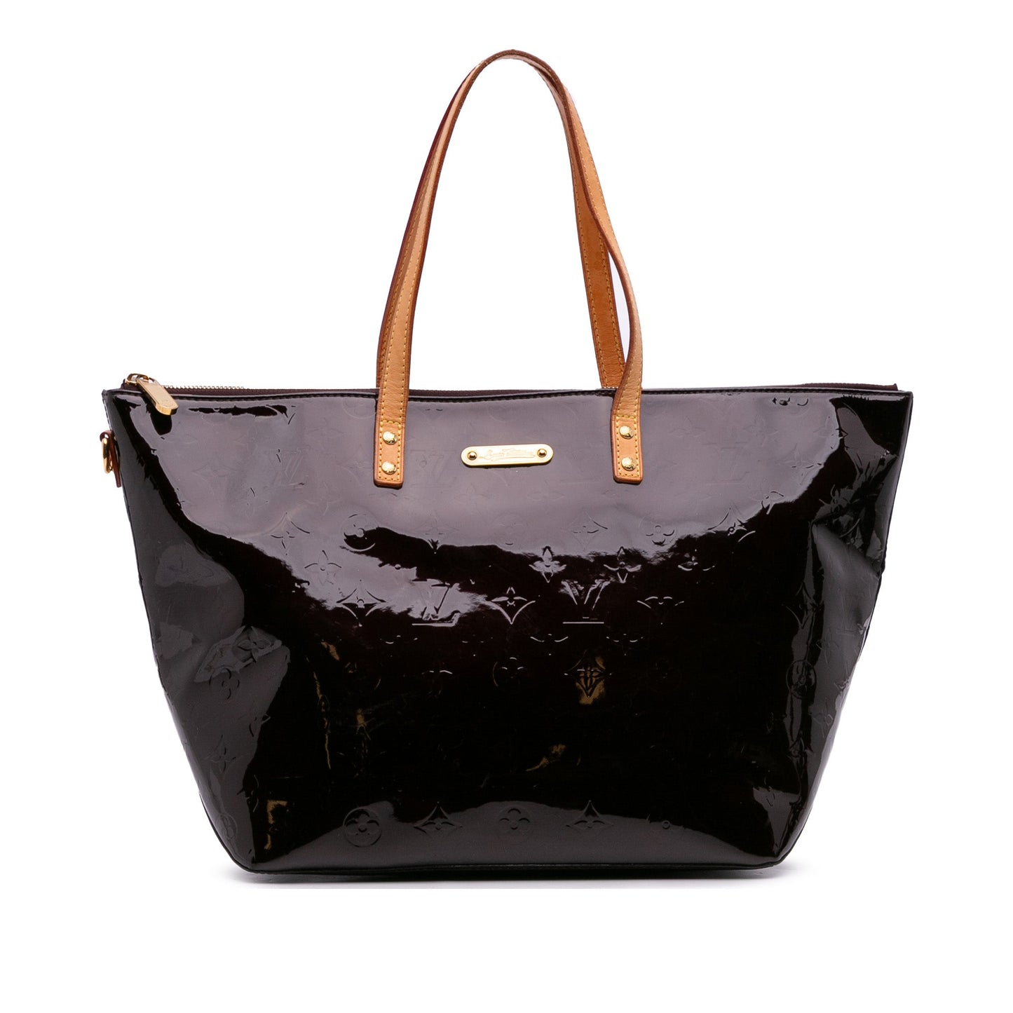 Purple Louis Vuitton Monogram Vernis Bellevue GM Tote Bag