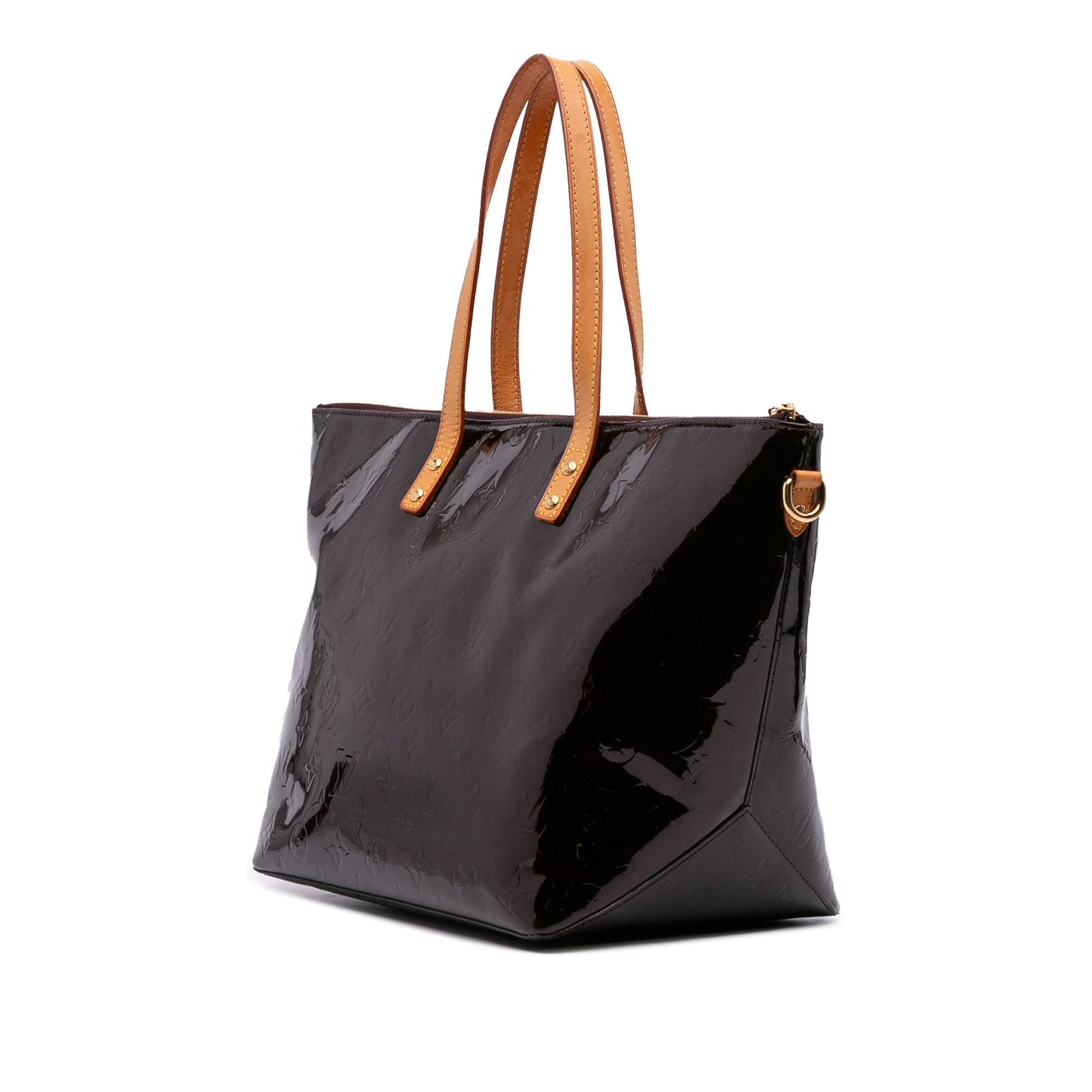Purple Louis Vuitton Monogram Vernis Bellevue GM Tote Bag