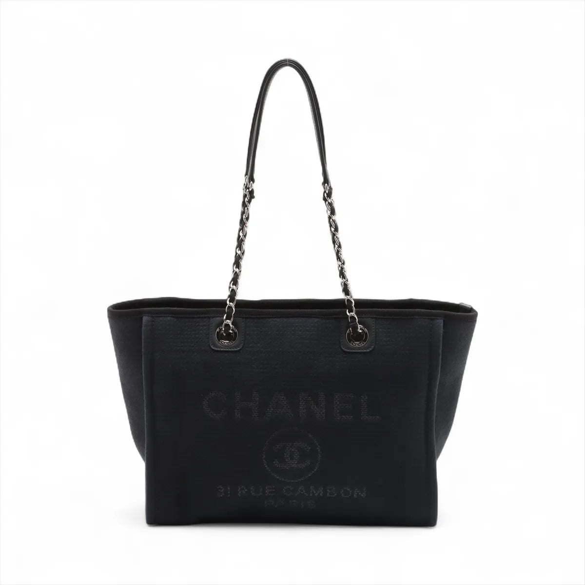 Chanel Black Deauville MM [Clearance Sale]