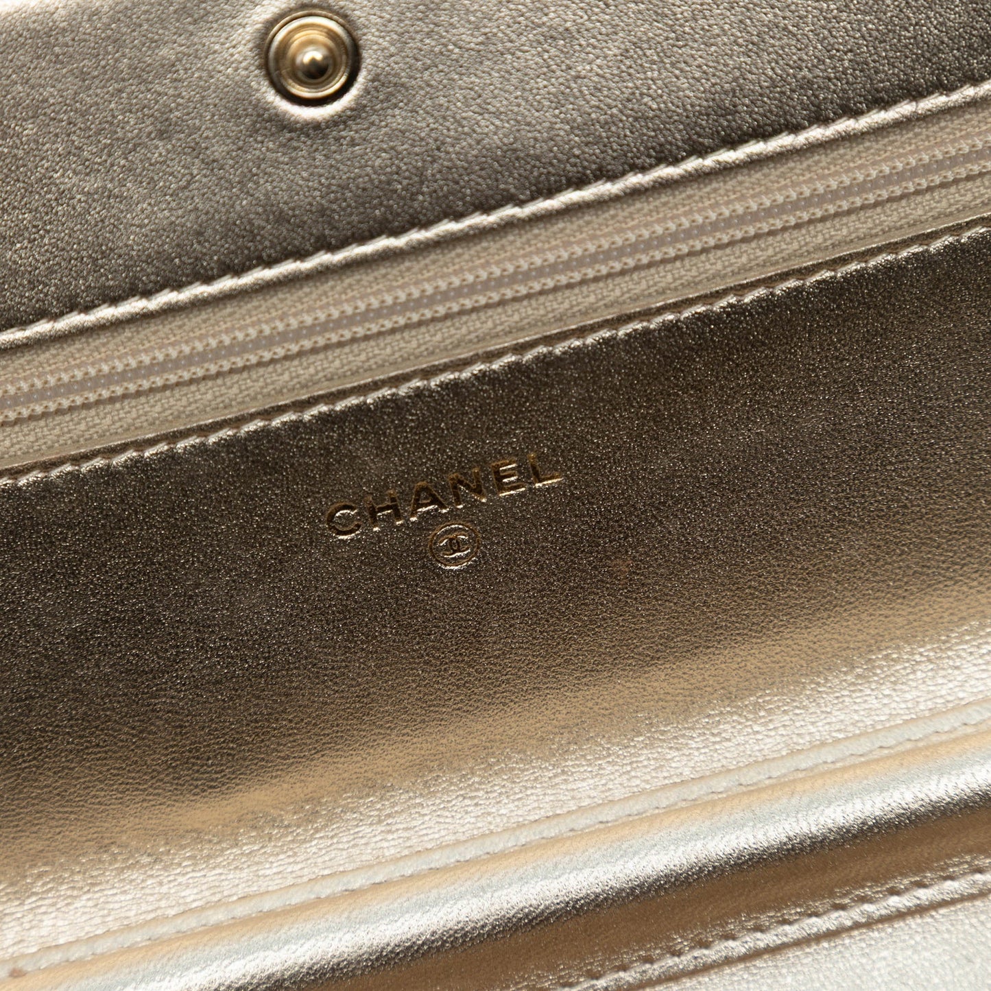 Black Chanel Bicolor Satin Diamond Stitch Wallet On Chain Crossbody Bag