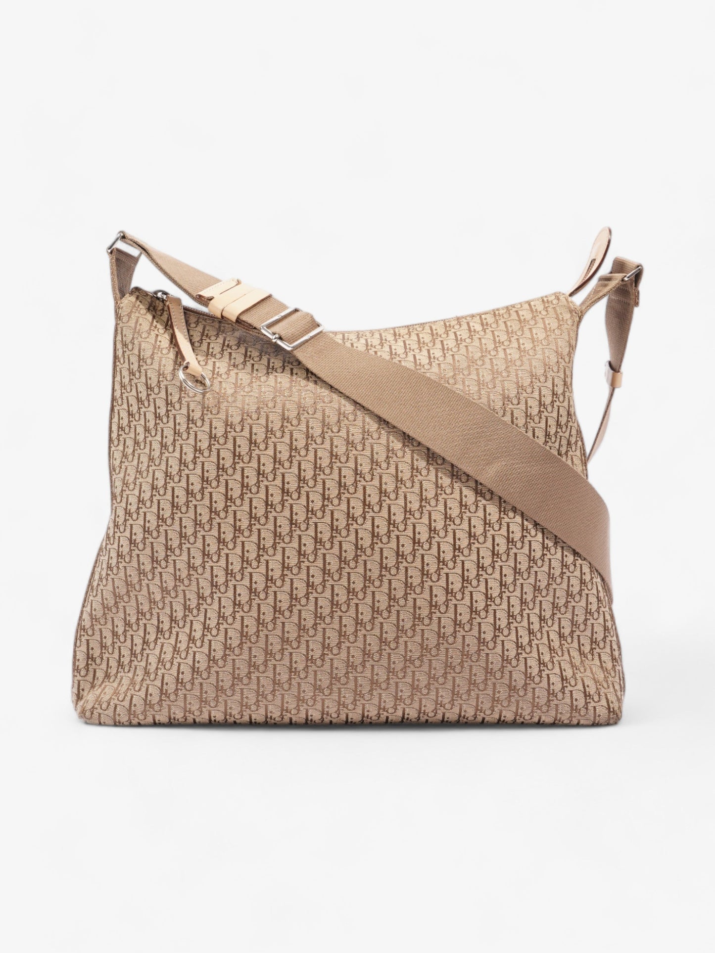 Christian Dior Trotter Beige Oblique Canvas Large