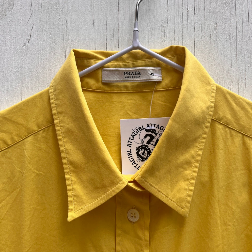 Prada Yellow Shirt