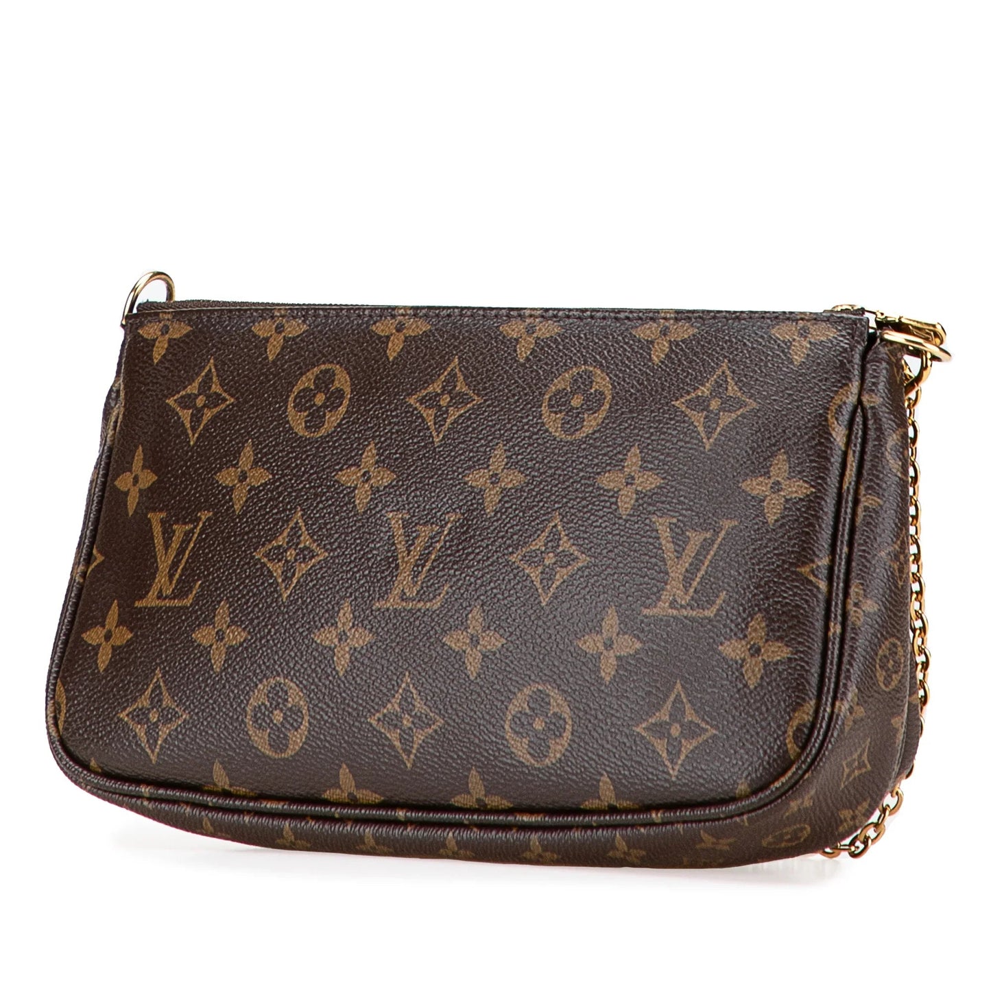 Brown Louis Vuitton Monogram Multi Pochette Accessoires Satchel