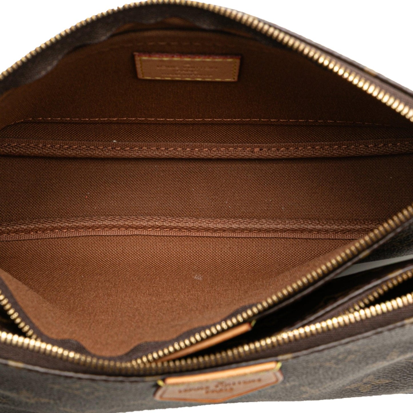 Brown Louis Vuitton Monogram Multi Pochette Accessoires Satchel