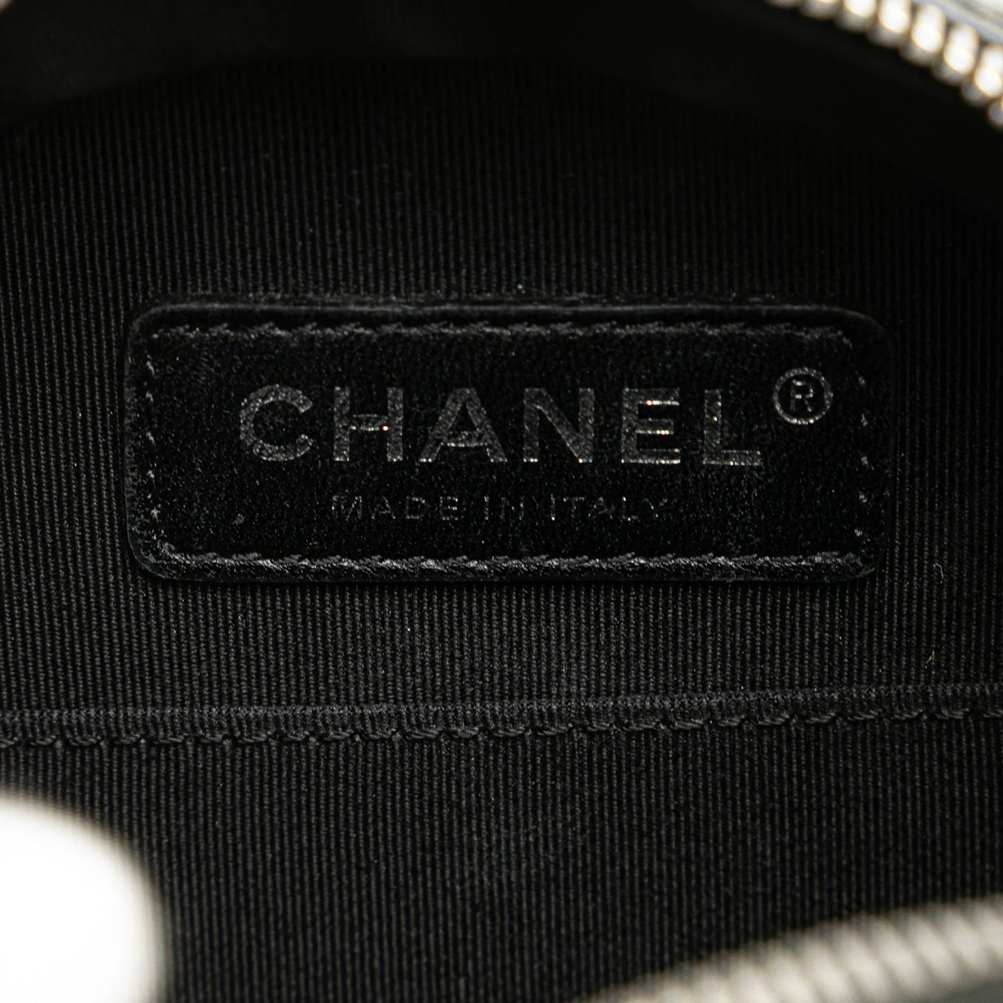 Black Chanel Patent Round As Earth Bag Satchel