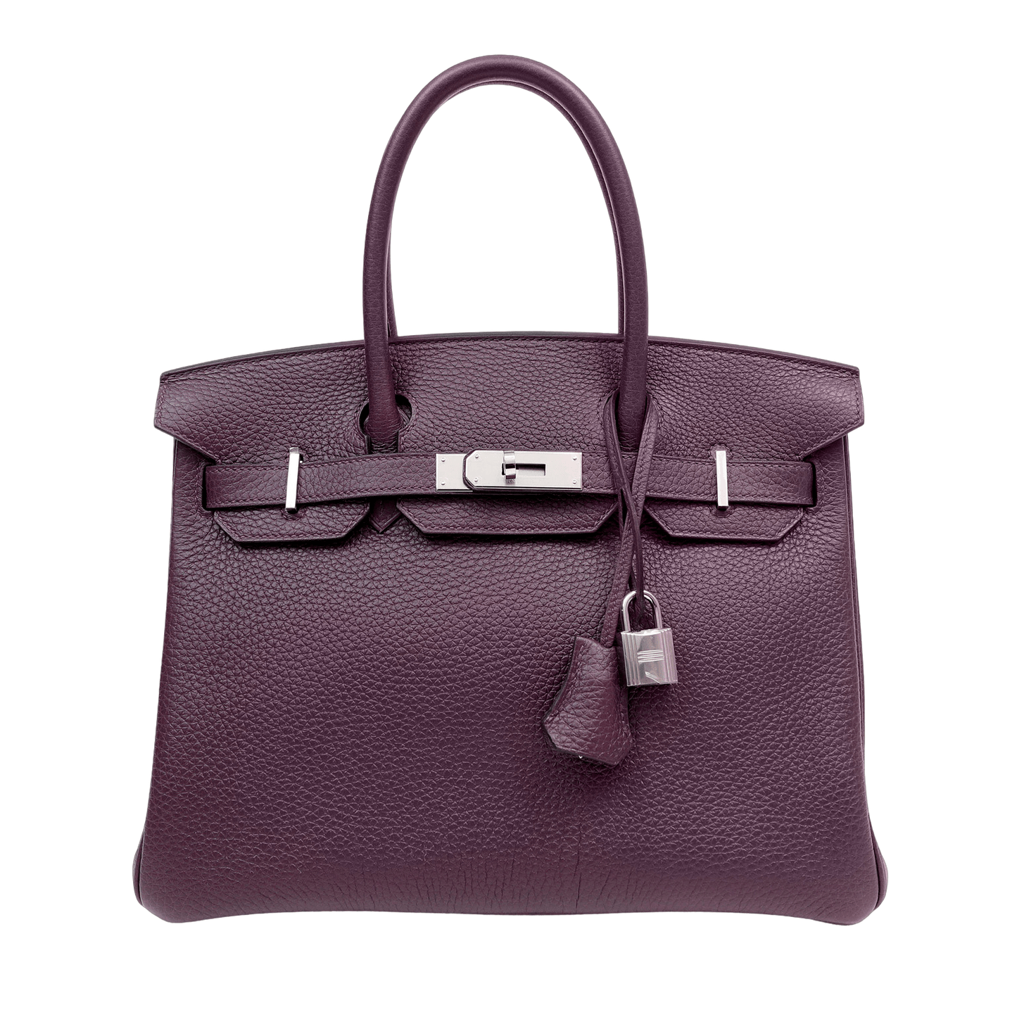Hermes 30cm Cassis Togo Birkin w/ Palladium Hardware 2022