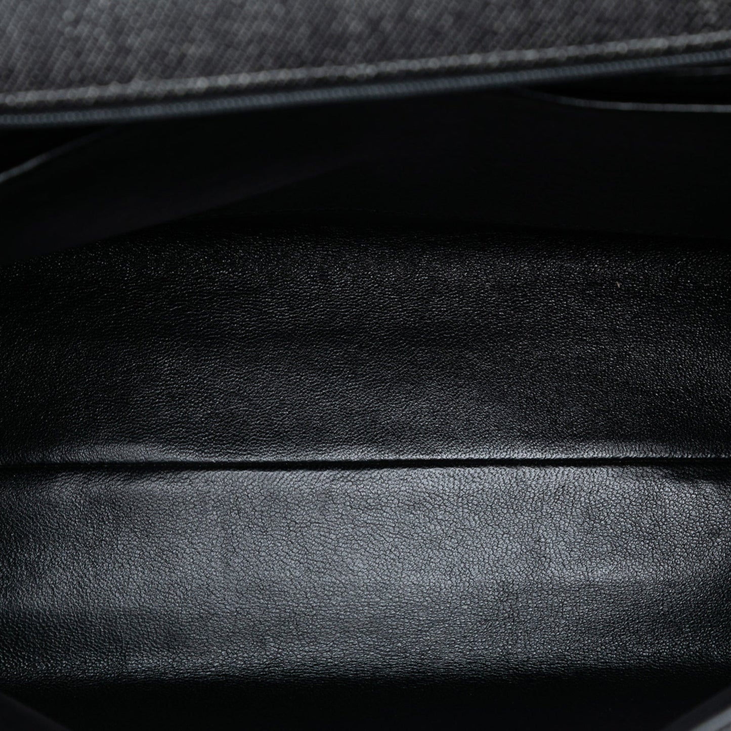Black Chanel CC Denim Kelly Top Handle Bag